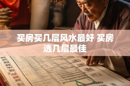 买房买几层风水最好 买房选几层最佳 买房买几层风水最好 买房选几层最佳