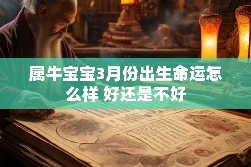 属牛宝宝3月份出生命运怎么样 好还是不好