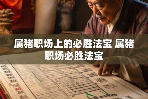 属猪职场上的必胜法宝 属猪职场必胜法宝 属猪职场上的必胜法宝 属猪职场必胜法宝