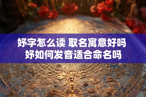 妤字怎么读 取名寓意好吗 妤如何发音适合命名吗