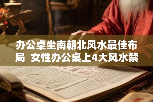 办公桌坐南朝北风水最佳布局  女性办公桌上4大风水禁忌