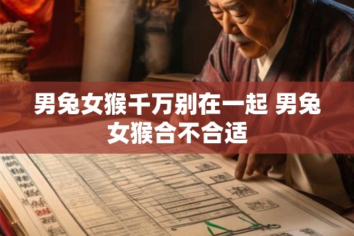 男兔女猴千万别在一起 男兔女猴合不合适 男兔女猴千万别在一起 男兔女猴合不合适