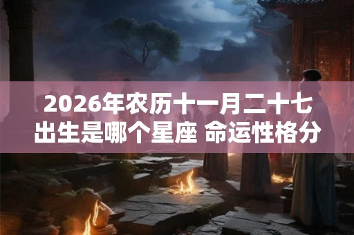 2026年农历十一月二十七出生是哪个星座 命运性格分析
