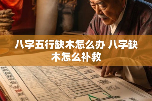 八字五行缺木怎么办 八字缺木怎么补救