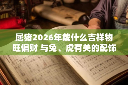 属猪2026年戴什么吉祥物旺偏财 与兔、虎有关的配饰 属猪2026年戴什么吉祥物旺偏财 与兔、虎有关的配饰