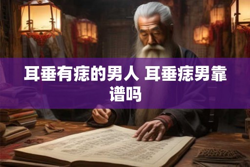 耳垂有痣的男人 耳垂痣男靠谱吗