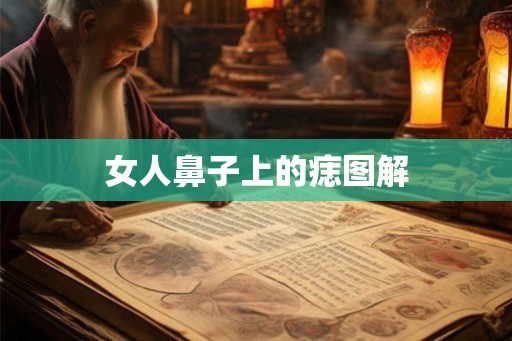 女人鼻子上的痣图解 女人鼻子上的痣图解