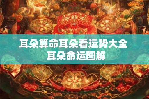 耳朵算命耳朵看运势大全 耳朵命运图解 耳朵算命耳朵看运势大全 耳朵命运图解