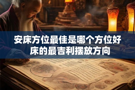 安床方位最佳是哪个方位好  床的最吉利摆放方向
