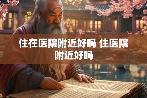 住在医院附近好吗 住医院附近好吗
