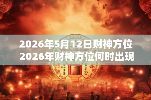 2026年5月12日财神方位 2026年财神方位何时出现