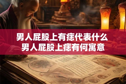 男人屁股上有痣代表什么 男人屁股上痣有何寓意