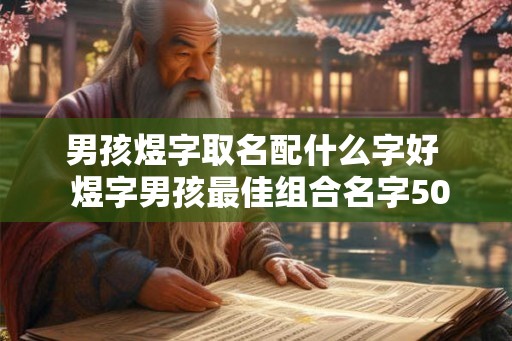 男孩煜字取名配什么字好  煜字男孩最佳组合名字50个