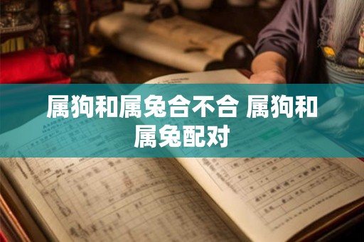 属狗和属兔合不合 属狗和属兔配对