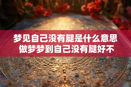 梦见自己没有腿是什么意思 做梦梦到自己没有腿好不好 梦见自己没有腿是什么意思 做梦梦到自己没有腿好不好