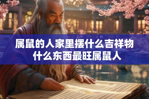 属鼠的人家里摆什么吉祥物  什么东西最旺属鼠人