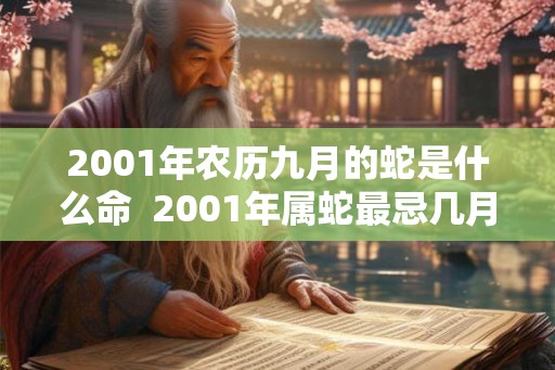 2001年农历九月的蛇是什么命  2001年属蛇最忌几月出生