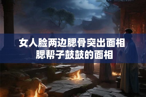 女人脸两边腮骨突出面相 腮帮子鼓鼓的面相 女人脸两边腮骨突出面相 腮帮子鼓鼓的面相