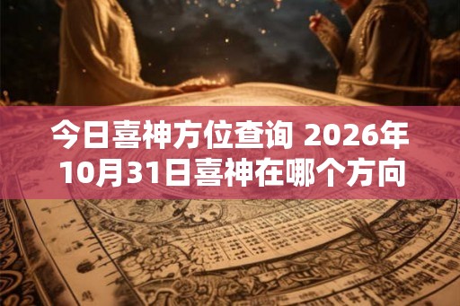 今日喜神方位查询 2026年10月31日喜神在哪个方向