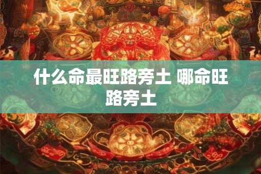 什么命最旺路旁土 哪命旺路旁土