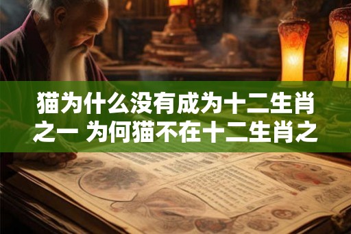 猫为什么没有成为十二生肖之一 为何猫不在十二生肖之列
