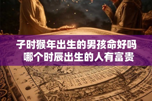 子时猴年出生的男孩命好吗  哪个时辰出生的人有富贵命
