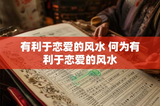 有利于恋爱的风水 何为有利于恋爱的风水