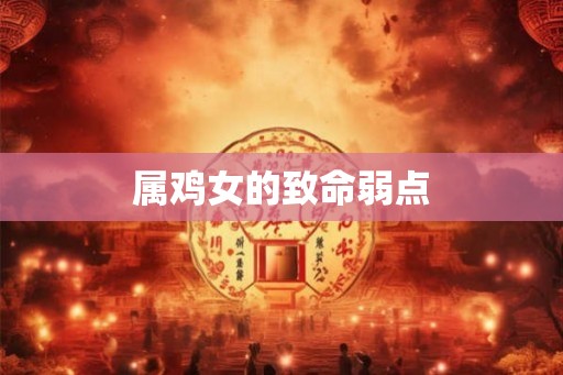 属鸡女的致命弱点