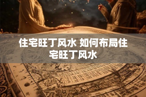 住宅旺丁风水 如何布局住宅旺丁风水