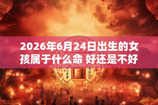 2026年6月24日出生的女孩属于什么命 好还是不好 2026年6月24日出生的女孩属于什么命 好还是不好