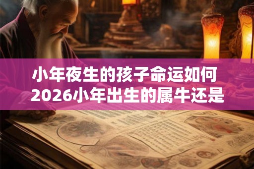 小年夜生的孩子命运如何 2026小年出生的属牛还是虎