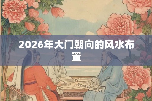2026年大门朝向的风水布置