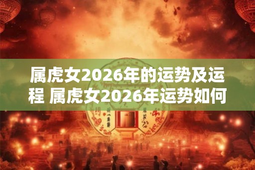 属虎女2026年的运势及运程 属虎女2026年运势如何