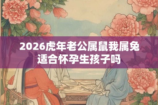 2026虎年老公属鼠我属兔适合怀孕生孩子吗 2026虎年老公属鼠我属兔适合怀孕生孩子吗