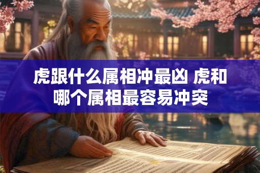 虎跟什么属相冲最凶 虎和哪个属相最容易冲突