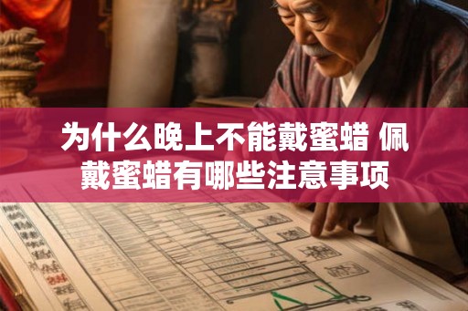 为什么晚上不能戴蜜蜡 佩戴蜜蜡有哪些注意事项