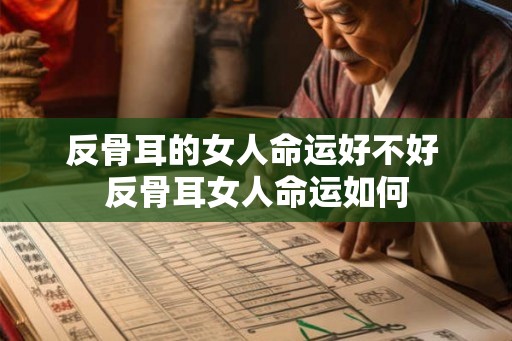反骨耳的女人命运好不好 反骨耳女人命运如何