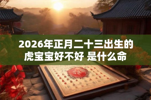 2026年正月二十三出生的虎宝宝好不好 是什么命 2026年正月二十三出生的虎宝宝好不好 是什么命