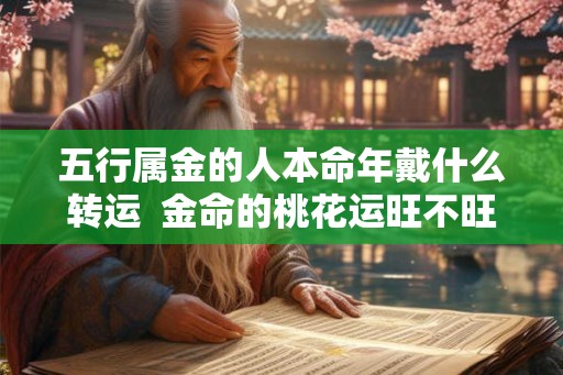五行属金的人本命年戴什么转运 金命的桃花运旺不旺 五行属金的人本命年戴什么转运 金命的桃花运旺不旺