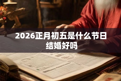 2026正月初五是什么节日 结婚好吗