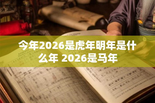 今年2026是虎年明年是什么年 2026是马年