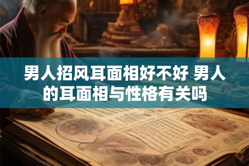男人招风耳面相好不好 男人的耳面相与性格有关吗 男人招风耳面相好不好 男人的耳面相与性格有关吗