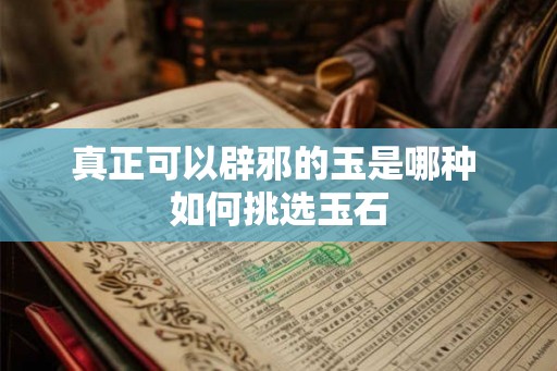 真正可以辟邪的玉是哪种 如何挑选玉石