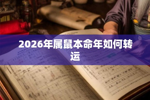 2026年属鼠本命年如何转运