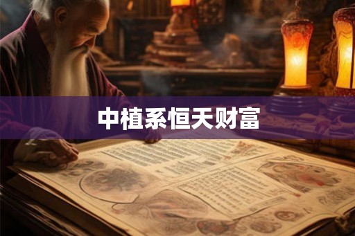 中植系恒天财富 中植系恒天财富