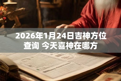 2026年1月24日吉神方位查询 今天喜神在哪方 2026年1月24日吉神方位查询 今天喜神在哪方