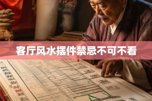 客厅风水摆件禁忌不可不看