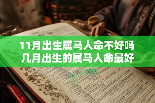 11月出生属马人命不好吗 几月出生的属马人命最好