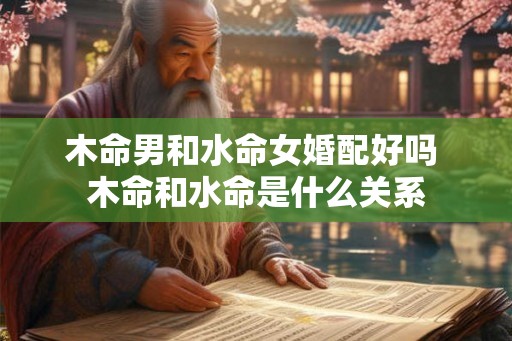 木命男和水命女婚配好吗 木命和水命是什么关系