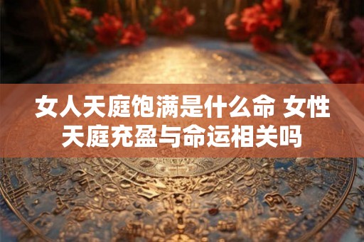 女人天庭饱满是什么命 女性天庭充盈与命运相关吗